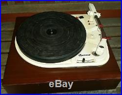 Garrard 4HF NEAR MINT Vintage Turntable Record player 78rpm 301 idler Shure M3D