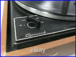 Garrard Automatic Transcription Turntable AP 76 Record Player 33-45-78 Shure
