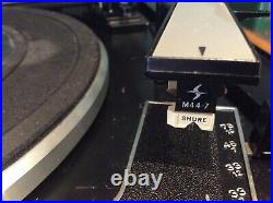 Garrard SP25 MK3 Turntable Record Player, with lid and Shure M44-7