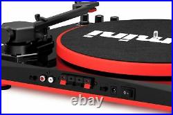 Gemini Bluetooth Vinyl Record Player Stereo Systems Home Turntable With Speakers