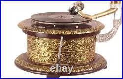 HMV Gramophone Fully Functional Working Phonograph, win-up record player