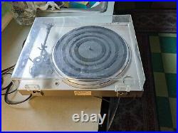 Hh Scott Direct Drive Turntable Ps-68a 21sc Stylus Dust Cover Record Player Vtg