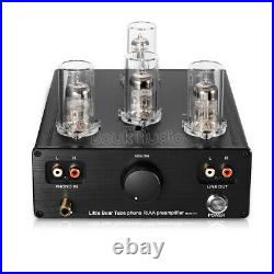 HiFi 12AX7 Vacuum Tube Phono Stage Preamp MM Record Player Turntable Amplifier