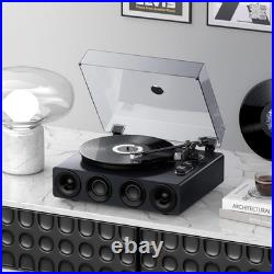 High Fidelity Record Player, All-In-One Turntable with Built in Speakers Phono P