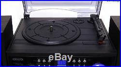Home Stereo Jensen Cd/cassette/record Player Turntable System Am/fm Radio New