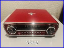 ION Mustang LP 4-in-1 Vinyl Record Player Turntable Red
