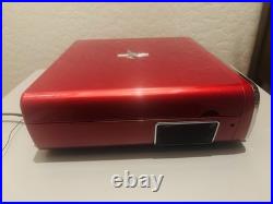ION Mustang LP 4-in-1 Vinyl Record Player Turntable Red