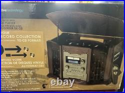 Innovative Technology 3-Speed Turntable with CD Recorder & Cassette Player