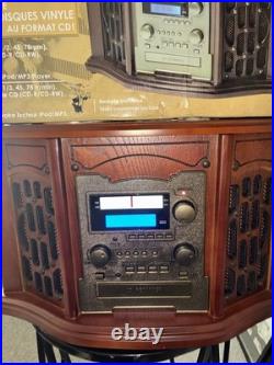 Innovative Technology 3-Speed Turntable with CD Recorder & Cassette Player
