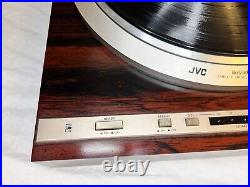 JVC QL-Y3F Vintage Turntable Quartz Lock With Original Box Tested And Works Read