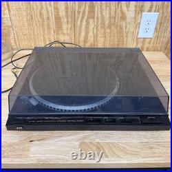 JVC Turntable AL-FQ5BK Quartz Lock Fully Automatic Record Player with AT Cartridge