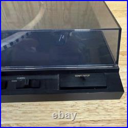 JVC Turntable AL-FQ5BK Quartz Lock Fully Automatic Record Player with AT Cartridge