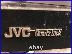 JVC Turntable QL-A47 Quartz Locked Record Player 33 45 RPM