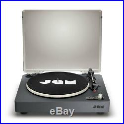 Jam Spun Out Wireless Bluetooth Turntable Vinyl Record Player 33/45/78 RPM Black