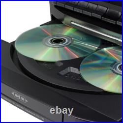Jensen JMC-1250 Bluetooth Turntable/CD/Cassette/Radio Music Entertainment System Jensen JMC-1250 Bluetooth Turntable/CD/Cassette/Radio Music Entertainment System