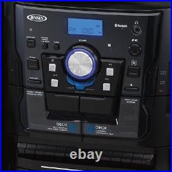 Jensen JMC-1250 Bluetooth Turntable/CD/Cassette/Radio Music Entertainment System Jensen JMC-1250 Bluetooth Turntable/CD/Cassette/Radio Music Entertainment System