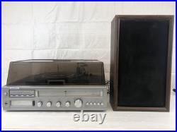 Juliette Phonograph Record & 8 Track Player AM FM Stereo Vintage C-440. READ