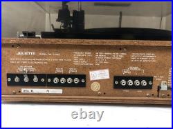 Juliette Phonograph Record & 8 Track Player AM FM Stereo Vintage C-440. READ
