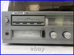 Juliette Phonograph Record & 8 Track Player AM FM Stereo Vintage C-440. READ