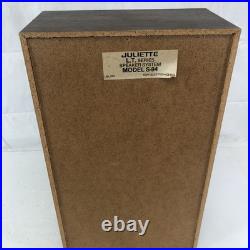 Juliette Phonograph Record & 8 Track Player AM FM Stereo Vintage C-440. READ