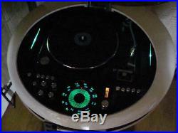 Junk 2007 Weltron Record Player Space Age Audio Component Rare good condition