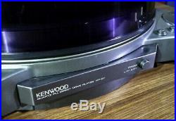 KENWOOD KP-07 Record Player Subweight Genuine Headshell Genuine Cartridge F/S