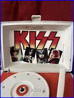 KISS Record Player- Replica Works Great