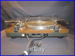 Kenwood KD-5077 Direct Drive Record Player Turntable Vintage Home Audio Gear LR