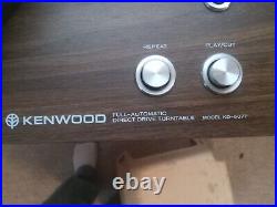 Kenwood KD-5077 Record Player TESTED