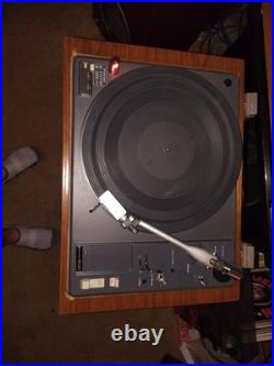 Kenwood KP-5022F Direct Drive Turntable Record Player 33/45 RPM RCA