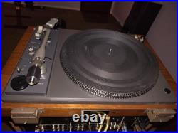 Kenwood KP-5022F Direct Drive Turntable Record Player 33/45 RPM RCA