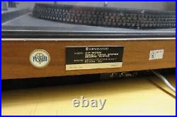 Kenwood KP-5022 Turntable Vintage Record Player Works