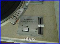 Kenwood Kd-2055 Belt Drive Turntable Vintage Record Player
