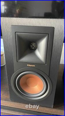 Klipsch Reference R-15PM Speakers Powered Bluetooth Record Player Pre-Amp