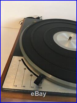 LENCO L75 Vintage Turntable Record Player Made In Switzerland