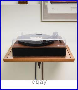 LP&NO. 1 Record Player Turntable with Built-in Speakers & USB Mahogany WoodT LP&NO. 1 Record Player Turntable with Built-in Speakers & USB Mahogany WoodT
