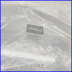 LP&No. 1 Walnut Wood 3-Speed Vinyl Record Player with Stereo Speakers & Bluetooth