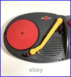 Ladybug Columbia Portable Record Player SE-8 Vintage Used from Japan