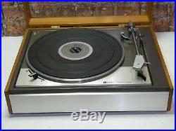 Leak Branded Goldring Lenco GL75 Vintage Vinyl Record Player Deck Turntable