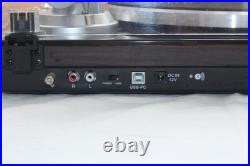 Lenco lbt 188 record player, EXCELLENT condition, walnut, bluetooth, USB output