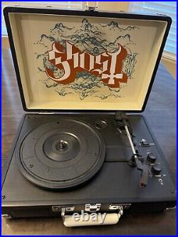 Limited Edition Ghost Portable Record Player