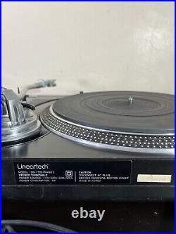 Lineartech DD-1700 Phase II Direct Drive Turntable Record Player No Needle