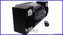 Lp Jensen 33/45/78 RPM Record Player CD Cassette Player Radio System Combo New