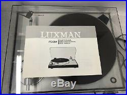 Luxman PD-284 Direct Drive Record Player Turntable in Very Good Condition