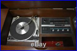 MCM RCA VTG stereo console credenza broyhill Brasilia style 60's record player