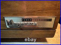 Magnavox Micromatic Turntable AM/FM Stereo Receiver Combo Power Transistor Video