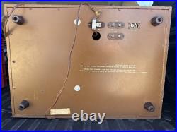 Magnavox Micromatic Turntable AM/FM Stereo Receiver Combo Power Transistor Video