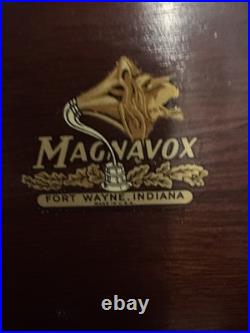 Magnavox console phonograph (record player) cabinet from the mid-1950s Magnavox console phonograph (record player) cabinet from the mid-1950s