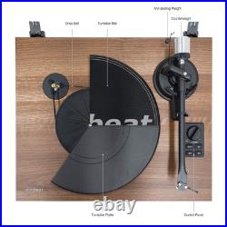 Mbeat Bluetooth Hi-Fi Vinyl Turntable Record Player with Bookshelf Speakers