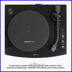 Mbeat Pro-M Stereo Turntable/Vinyl/Record Player System/Bluetooth Speakers Black